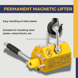 Chất Lượng Cao 1-5 Tấn Vĩnh Viễn Thép Tấm Công Nghiệp Từ Nâng Lên Neodymium An Toàn Kéo Đòn Bẩy CE Chứng Nhận Cho Kho Sử Dụng - Product Image 2