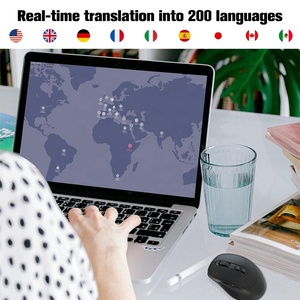 ポータブルコンピューターコードレスマウス2400DPI音声入力翻訳2.4G音声AIスマートマウスforOfficeラップトップコンピューターAI音声 - Product Image 5