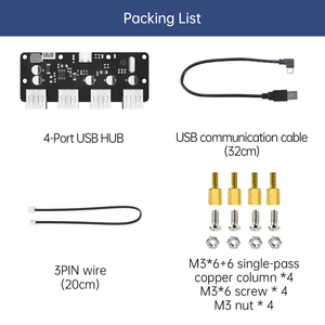 USB Hub ROS Auto 1 bis 4 Erweiterungs karte HUB-Erweiterungs dock JETSON NANO Raspberry Pi-Modul
