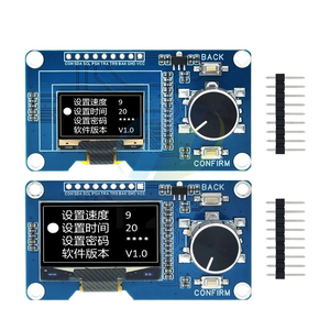 TZT 0.96/1.3 inç OLED ekran modülü düğme EC11 döner kodlayıcı IIC arayüzü ile Arduino için LCD ekran