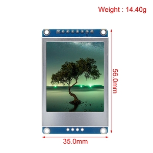 TZT schermo LCD TFT da 1.77 pollici telaio in ferro 128*160 1.77 modulo schermo a colori TFTSPI TFT modulo porta seriale per Arduino UNO R3