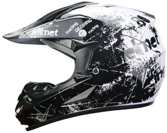 Marka yeni tam yüz kask ATV UTV kir bisiklet sürme için kullanın DOT yetişkin motosiklet kask tarafından onaylı