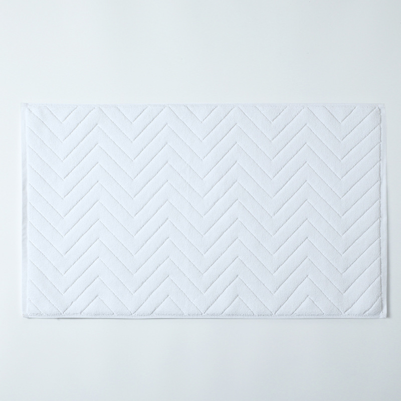 Blanc pur à motif ondulé