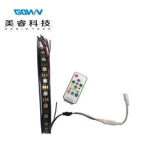 智能5V 12v远程发光二极管变色灯，带WS2812B IP65发光二极管SMD5050发光二极管条，用于发光二极管电视背光 - Product Image 4
