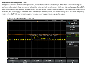 Twintex-fuente de alimentación programable, interfaz RS232, regulada, Digital Variable, 60V, 10A, 15A - Product Image 4