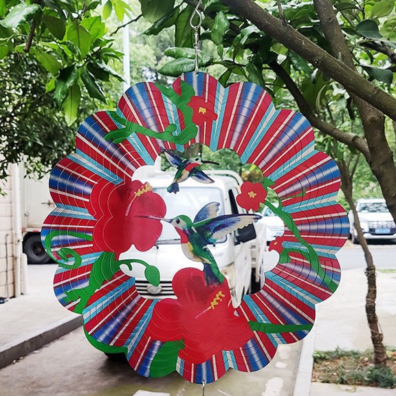 Multicolore - 18 cm - Oiseau mère et enfant