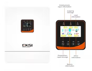 5500W High - Efficiency <strong>Inverters</strong> 5.5KW Single - Phase <strong>Inverter</strong> with Charging Function for Home Solar Use - Product Image 5