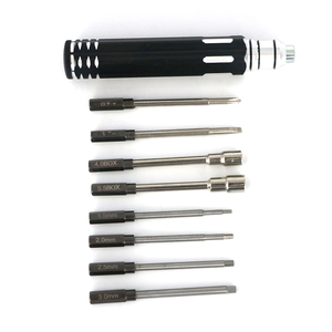 Pocket 8 in 1 Screwdriver <strong>Rc</strong> Tools <strong>Kit</strong> for <strong>RC</strong> Car Drone Plane Hex Socket Hexagon 0#+ 1#- H1.5 H2.0 H2.5 H3.0 4.0Box 5.5Box - Product Image 3