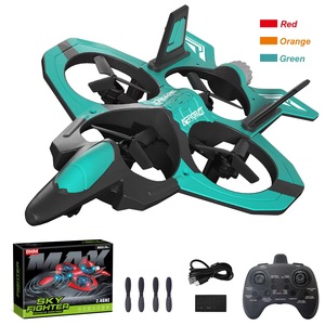 ホット販売高度ホールド2.4G RC R/C航空機EPPフォームグライダーホビークワッドコプターおもちゃJET飛行機USB充電器ライト付きRC飛行機 - Product Image 4