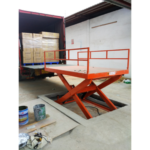 <strong>Loading</strong> <strong>Dock</strong> <strong>Fixed</strong> Scissor Motorized Lift Platform Trolley Lift Move System Small Self Propelled Electric Hydraulic Lift Table - Product Image 2