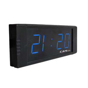YIZHI GI4T-1B multifunzione temporizzatore digitale 4 cifre Display blu LED piccolo orologio da parete per ufficio casa cucina festa - Product Image 1