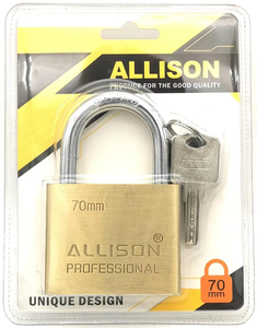 Samhoo-candados de alta seguridad personalizados, Candado pequeño de cobre y latón - Product Image 2