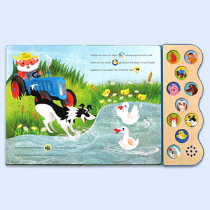 子供のための教育用サウンドブック-「動物の物語」インタラクティブ10ボタンストーリーブック - Product Image 3