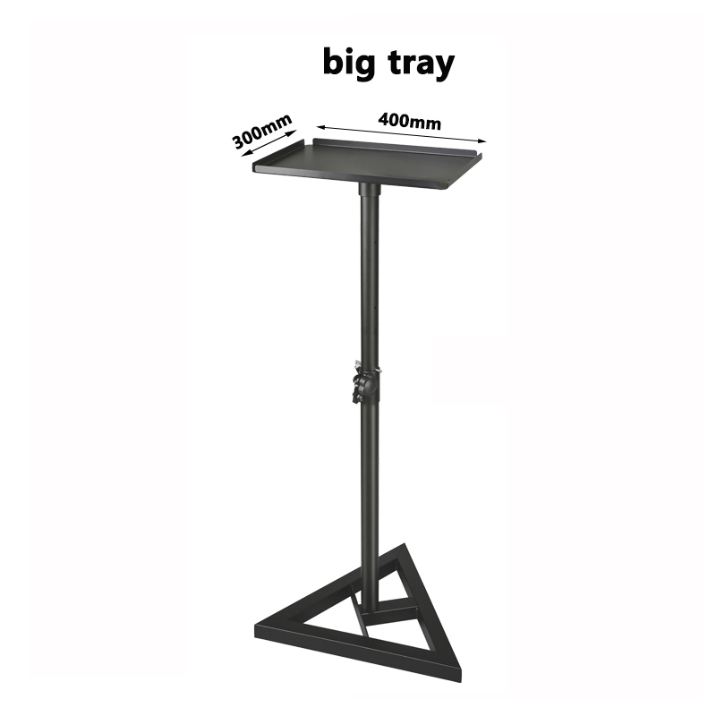 Grand plateau triangulaire noir/LKT-650
