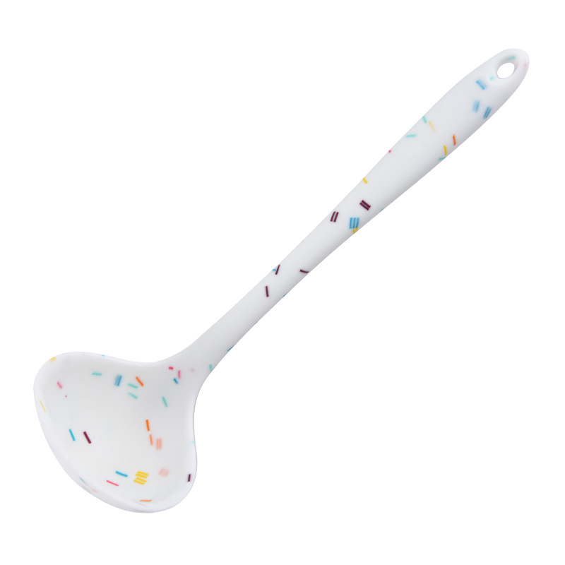 Grosse cuillère à saupoudrer blanche