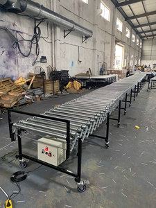 Container Truck <strong>Loading</strong> 50kg Bags Inclined Electric Belt Conveyor - Product Image 3
