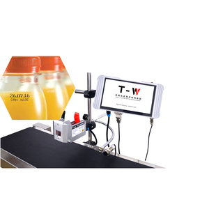 7インチのタッチ画面のコーディング機械工業用自動インクジェットプリンターオンラインプリンター - Product Image 4