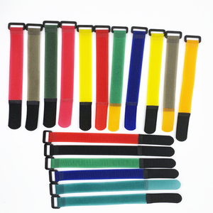Sujetacables de gancho y bucle personalizados, correa de hebilla reutilizable, correas de sujeción de Velcoes ajustables, correa de hebilla de cinta de gancho y bucle - Product Image 3