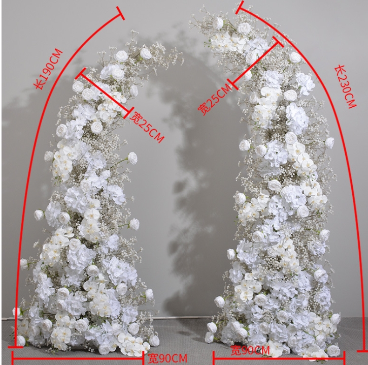 Baby Breath +Phalaenopsis 7+8 feet + Stand