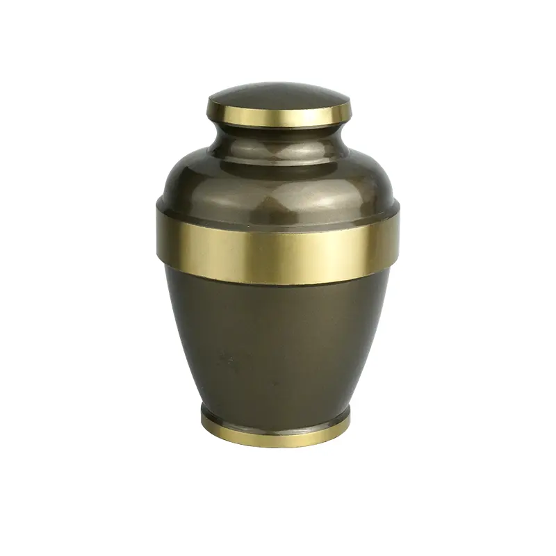 Custom cast brass urns cremation human adult urn