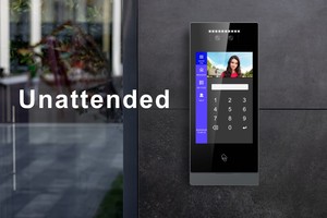 Yüz kimliği erişim 1080P kapı girişi interkom kapı zili dokunmatik monitör ile çalışır, ev için apartman görüntülü kapı telefonu 2 kilit - Product Image 2