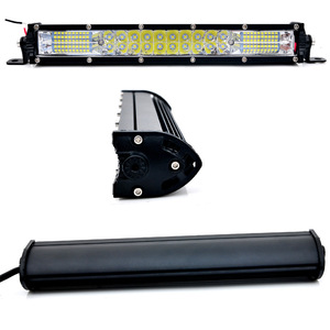 RTSLED 12V 24V 10 inç 2 satır ince araba LED iş lambası şeridi LED sürüş işık oto sis lambası için Jeep Off Road 4x4 traktör Moto ATV - Product Image 2