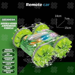KW UD3003A <strong>RC</strong> Stunt Car 1/26 Scale Model 4WD Double Sided Amphibious Driving Vehicle Cool Lighting Omnidirectional Stunt Car <strong>Toy</strong> - Product Image 5