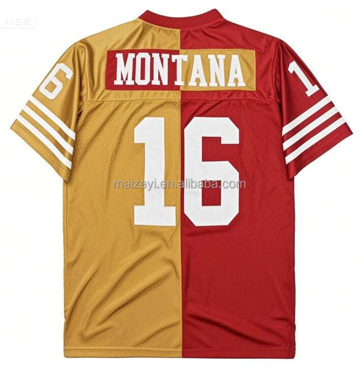 #16 Joe Montana Scarlet/Gold