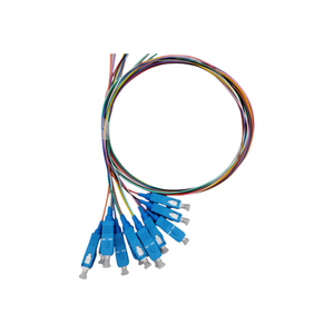 12 Core Fibers Optic LSZH Pigtail Set 12 Color Code SC UPC/APC 0.9mm SM SX Fiber Optic Pigtails for FTTH POE 4G 3G GSM <strong>Networks</strong>