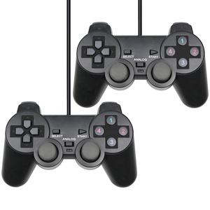 Mando para PC con cable USB, doble descarga, Compatible con PC, portátil y Windows - Product Image 1