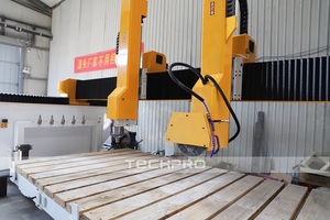 Costo económico Maquinaria de piedra de mármol CNC Stone CNC Router Máquina de grabado Multi Head ATC Cnc Máquina de corte de piedra - Product Image 3