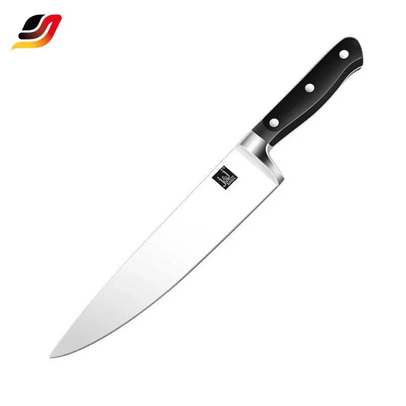 Cuchillo de cocina profesional de 8 pulgadas, utensilio japonés con mango de Pompón, de Chef de acero inoxidable