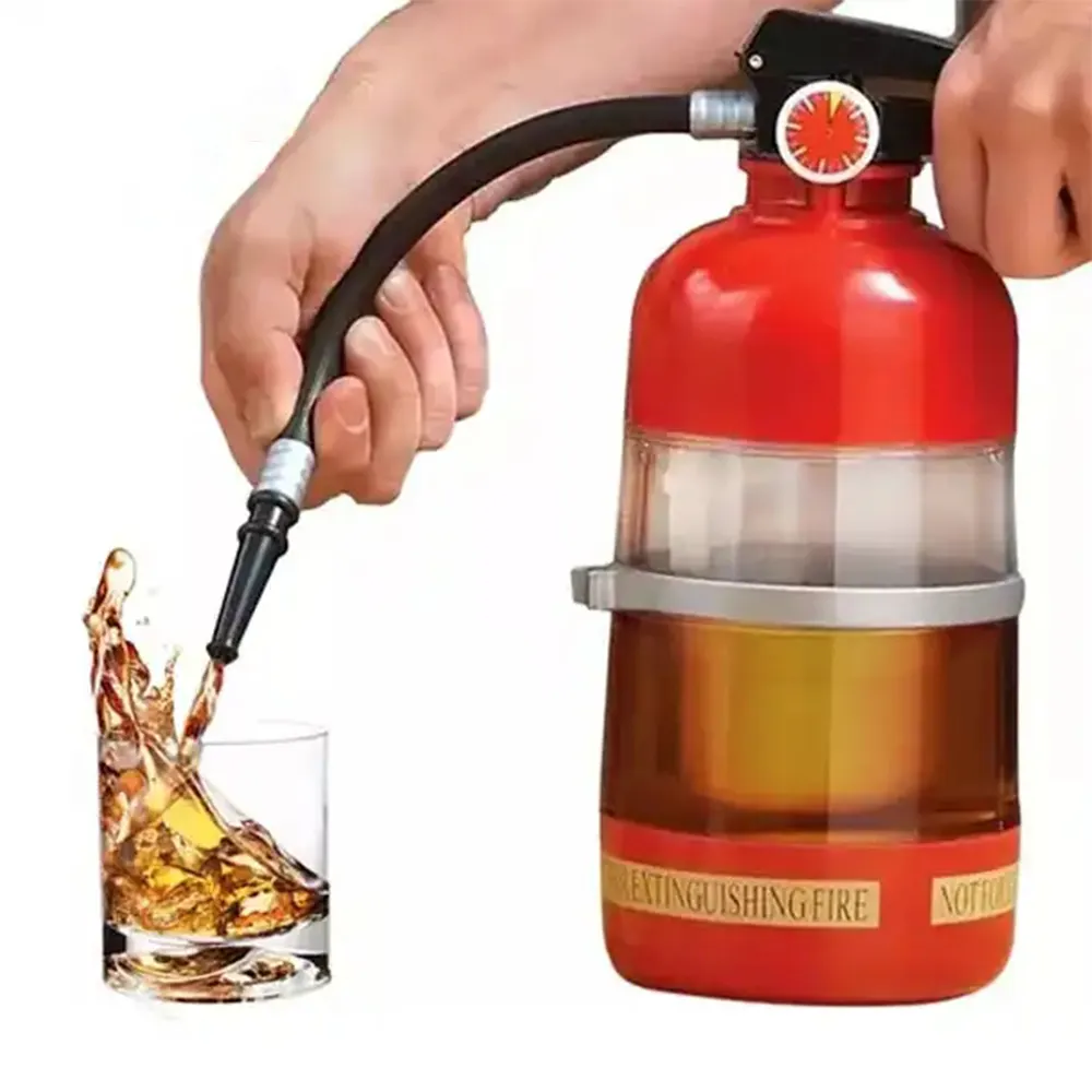 Dispensador de bebidas para fiestas Extintor de incendios Vertedor Cerveza Agua Bebida Dispensador Barril de cerveza