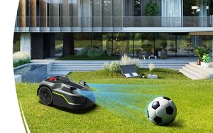 <span class=keywords><strong>I1000</strong></span> Thông Minh Vườn Cỏ Cắt Robot 1000 Mét Vuông Ranh Giới Cắt Cho 110 Phút Pin Powered Máy Cắt Cỏ - Product Image 5