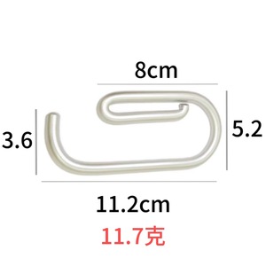 中国厂家直销定制平型小s钩衣架散装s钩 - Product Image 1