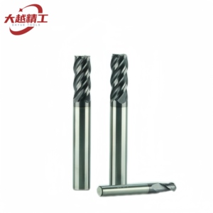 DAYUE ODM/OEM özelleştirilebilir 4-Flute köşe yarıçapı frezeler HRC68 katı karbür CNC freze kesicisi toptan - Product Image 6