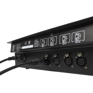 Thiết bị chiếu sáng sân khấu chuyên nghiệp DMX Console 1024 <span class=keywords><strong>DMX512</strong></span> điều khiển ánh sáng với trường hợp chuyến bay - Product Image 5