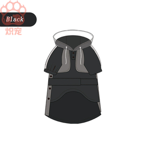 防水XS印花图案雨衣狗反光附件萨摩耶边境牧羊犬金毛雨天 - Product Image 6