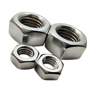 DIN934 Hexagonal <strong>M3</strong> Thread <strong>Coupling</strong> Nut Bolt Stainless Steel 304 Zinc/Galvanized Cap Screw with Hexagon Head Metric Certificate - Product Image 5