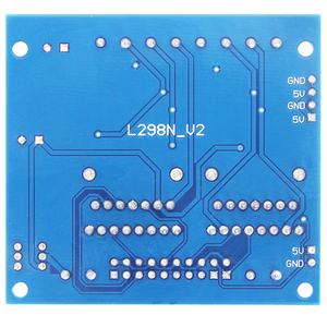 L298N Motor Driver Board 4 Channel Motor Speed <strong>Control</strong> Module Forward Reverse Rotation motor Controller For <strong>Arduino</strong> Smart Car - Product Image 5