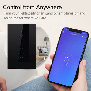 US 12010AスマートタッチスイッチライトスイッチインテリジェントWiFiスマートスイッチとAlexa - Product Image 3