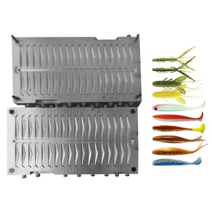High-quality <strong>Plastic</strong> <strong>Injection</strong> <strong>Mold</strong> for <strong>Fishing</strong> <strong>Lures</strong> Made of PVC and TPR Materials by <strong>Plastic</strong> <strong>Mold</strong> Manufacturers