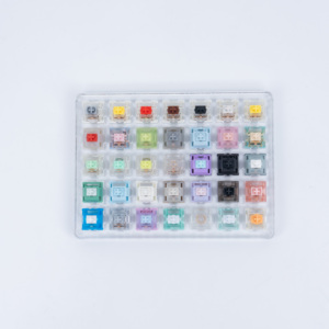 Gateron - Testador de teclado mecânico acrílico para teclado, interruptor magnético personalizado, versão tesouro, 35 peças, amostra - Product Image 2