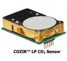 COZIR-LP In Miniatura CO2 A Bassa Potenza NDIR 0 ~ 1% CO2 Sensore - Product Image 6
