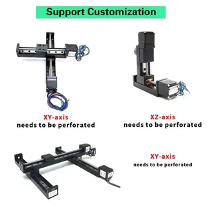 Carril de mesa deslizante CNC tipo T, plataforma de guía de transporte de escenario lineal, Kit de accionamiento de Motor paso a paso, Mini Mesa deslizante, mesa de eje XYZ - Product Image 4