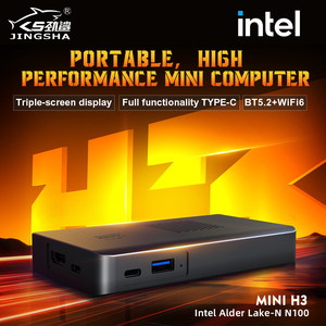 N100 One-handed <strong>Control</strong> Panel MINI H3 N100 Mini Pc Host Gaming 16GB DDR5 512GB / 1TB SSD Mini <strong>Computer</strong> Fast Delivery