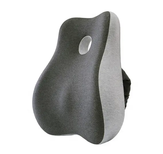 長期的な腰の保護のためのオフィスクッション妊婦ウエストクッションシートクッションメモリーコットン背もたれcus