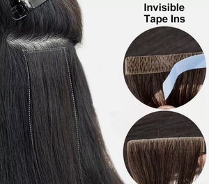 เทปกาวสองชั้นติดหนังกำพร้าแบบรัสเซียต่อผม100% มนุษย์ - Product Image 2