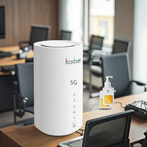 Karbor B70 5G Wifi Router Với Tốc Độ Cao 3000Mbps 5G Modem Đa Sim Khe Cắm Thẻ Vpn & Voip Chức Năng 300Mbps Max LAN Tốc Độ Dữ Liệu - Product Image 6
