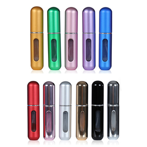 Dưới Filled10ml 8ml 5ml mini bơm lại nước hoa chai nước hoa phun Kích thước chai Nhôm Du Lịch cap Màn hình in ấn - Product Image 5